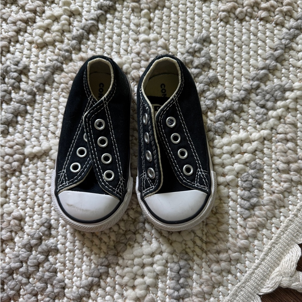 Kids Black converse